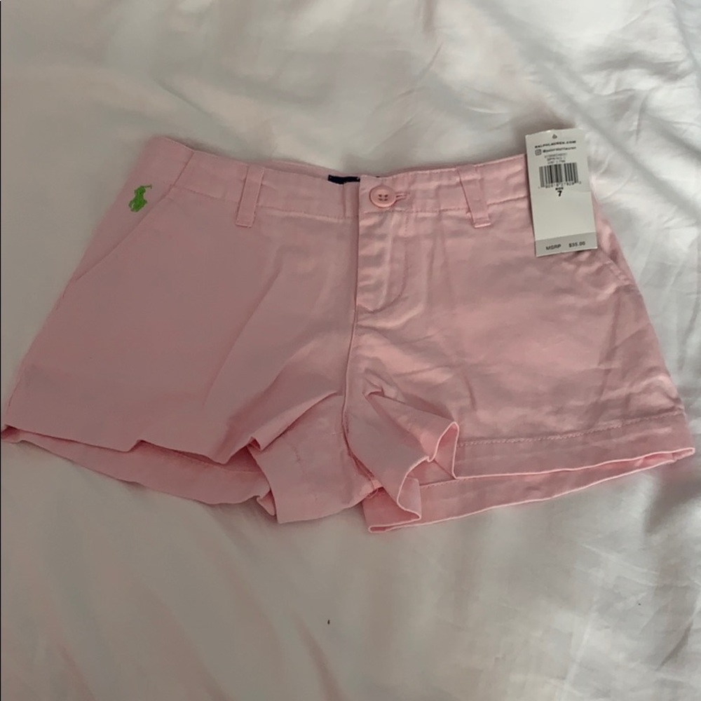 Ralph Lauren Girl’s Pink Shorts NWT